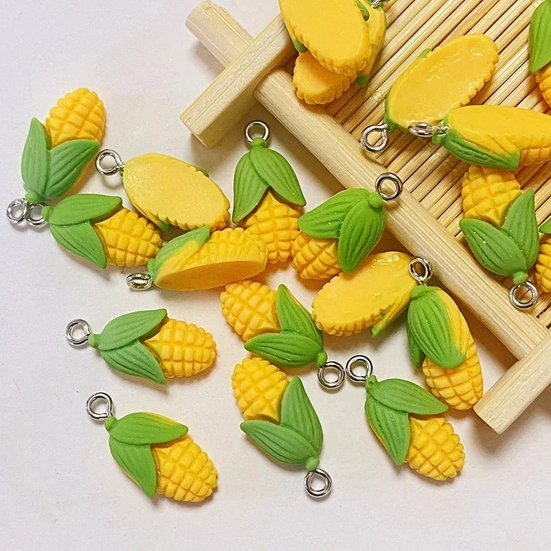 Resin Craft Supplies - 20 قطعة من الحليات الراتنجية المضحكة