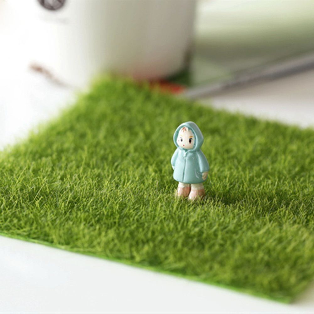 Terrarium Moss Art - ديكور حديقة بيئي، زينة للحدائق، عشب