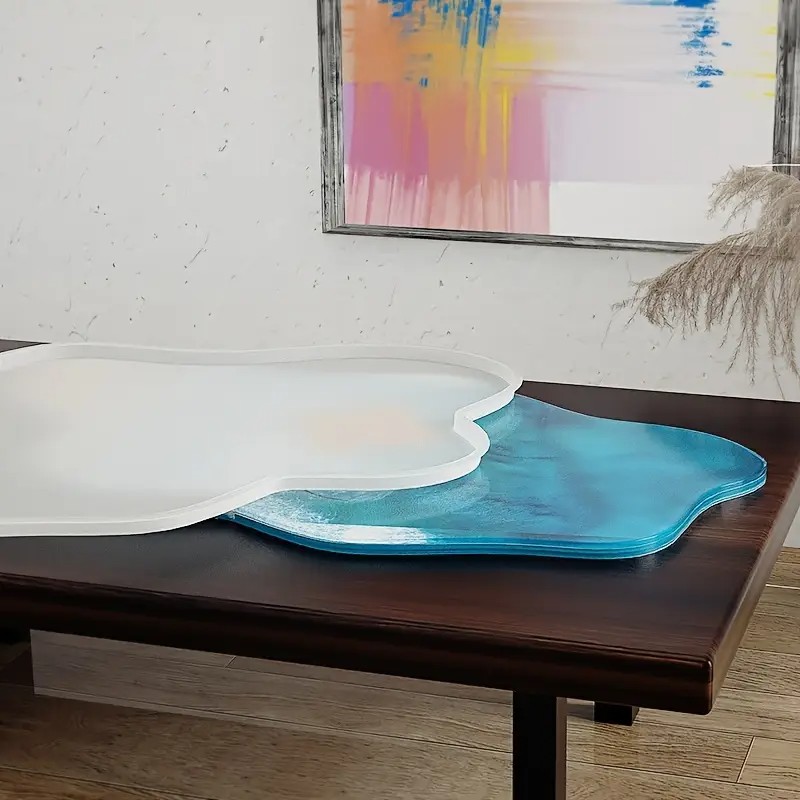Resin Ocean Wave Mold - قالب سيليكون كبير 61 سم لصب