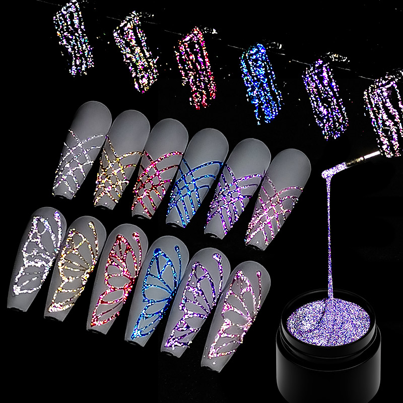 Resin Glitter Pack - مجموعة من 6 قطع من جل