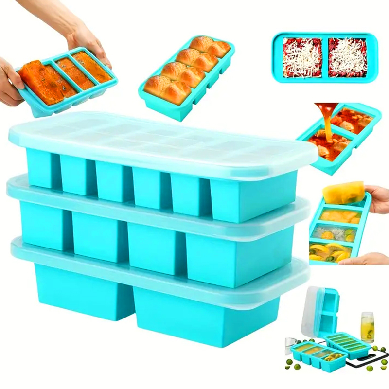 Serving Tray Mold - قالب صينية فريزر سيليكون مكون من