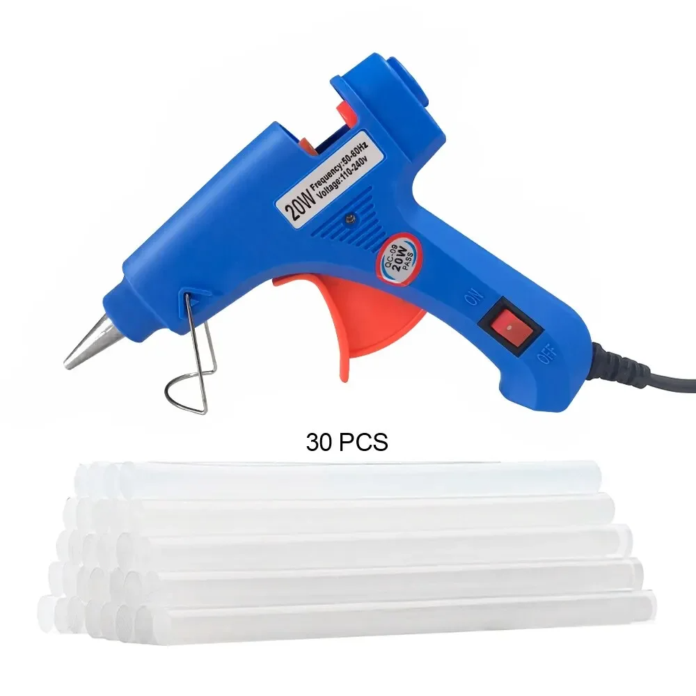 Heat Gun Small - 20 واط صمغ يسيح بالحرارة بندقية
