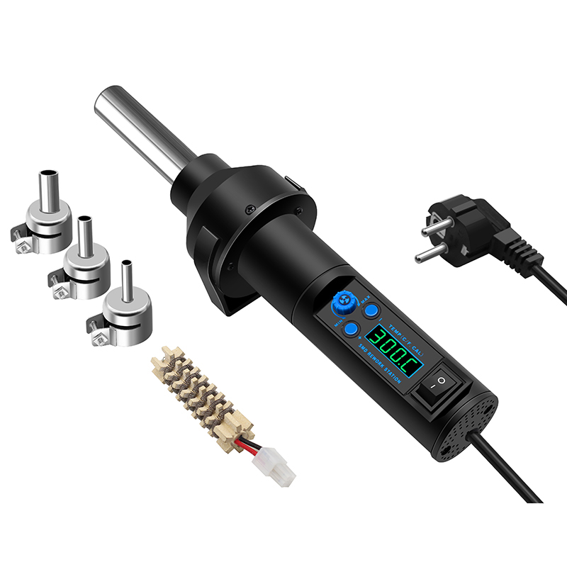 Heat Gun Small - 8032D الحرارة بندقية الكهربائية شاشة ديجيتال