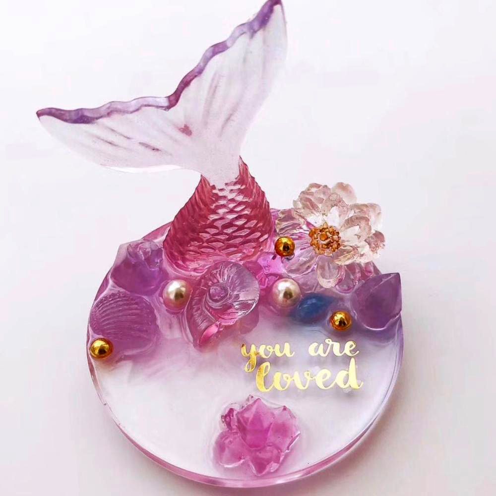 Coaster Mold Round - لتقوم بها بنفسك الحرفية سيليكون السائل
