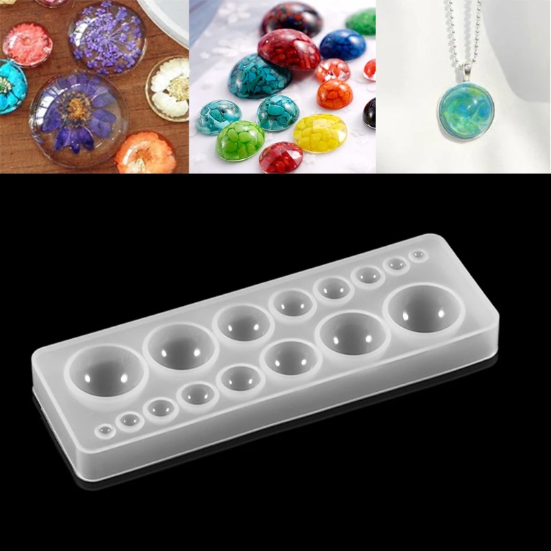 Serving Tray Mold - قالب سيليكون جديد لعمل قلادة نصف