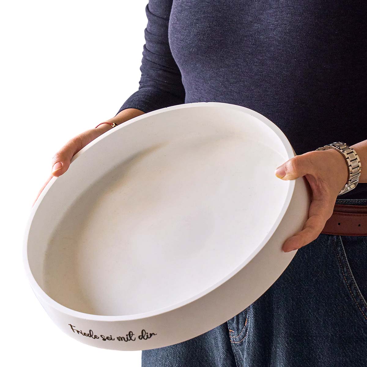 Coaster Mold Round - ملموسة مستديرة شمعة السلطانية سفينة قالب