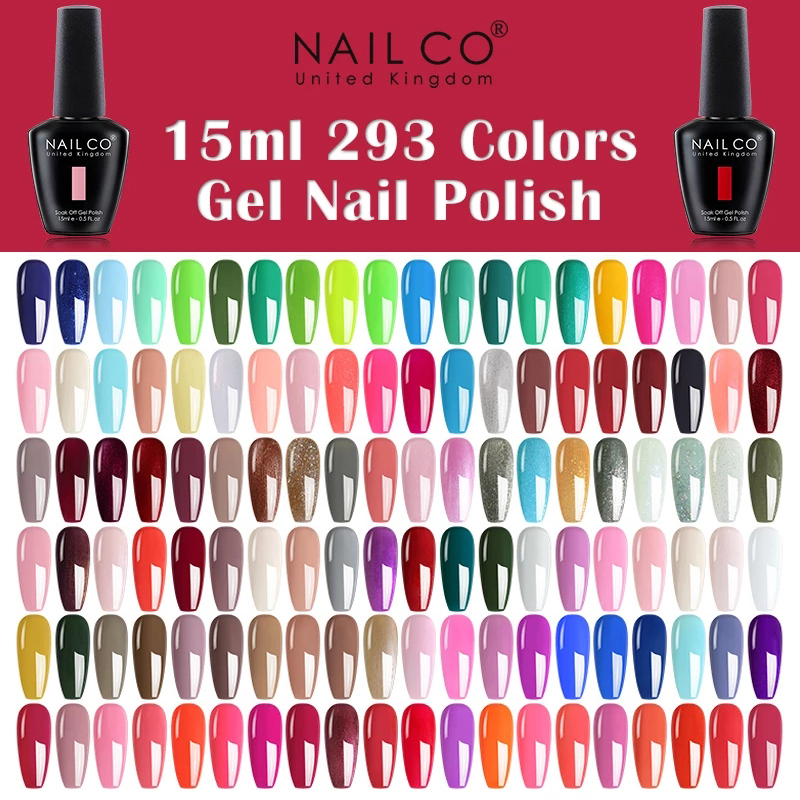 Resin Glitter Pack - NAILCO 15 مللي أسود أبيض أحمر