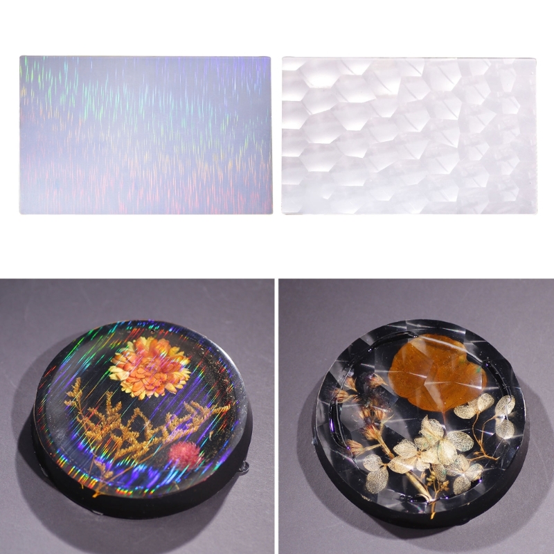 Resin Ocean Wave Mold - فيلم نافذة قوس قزح ترصيع السيليكون