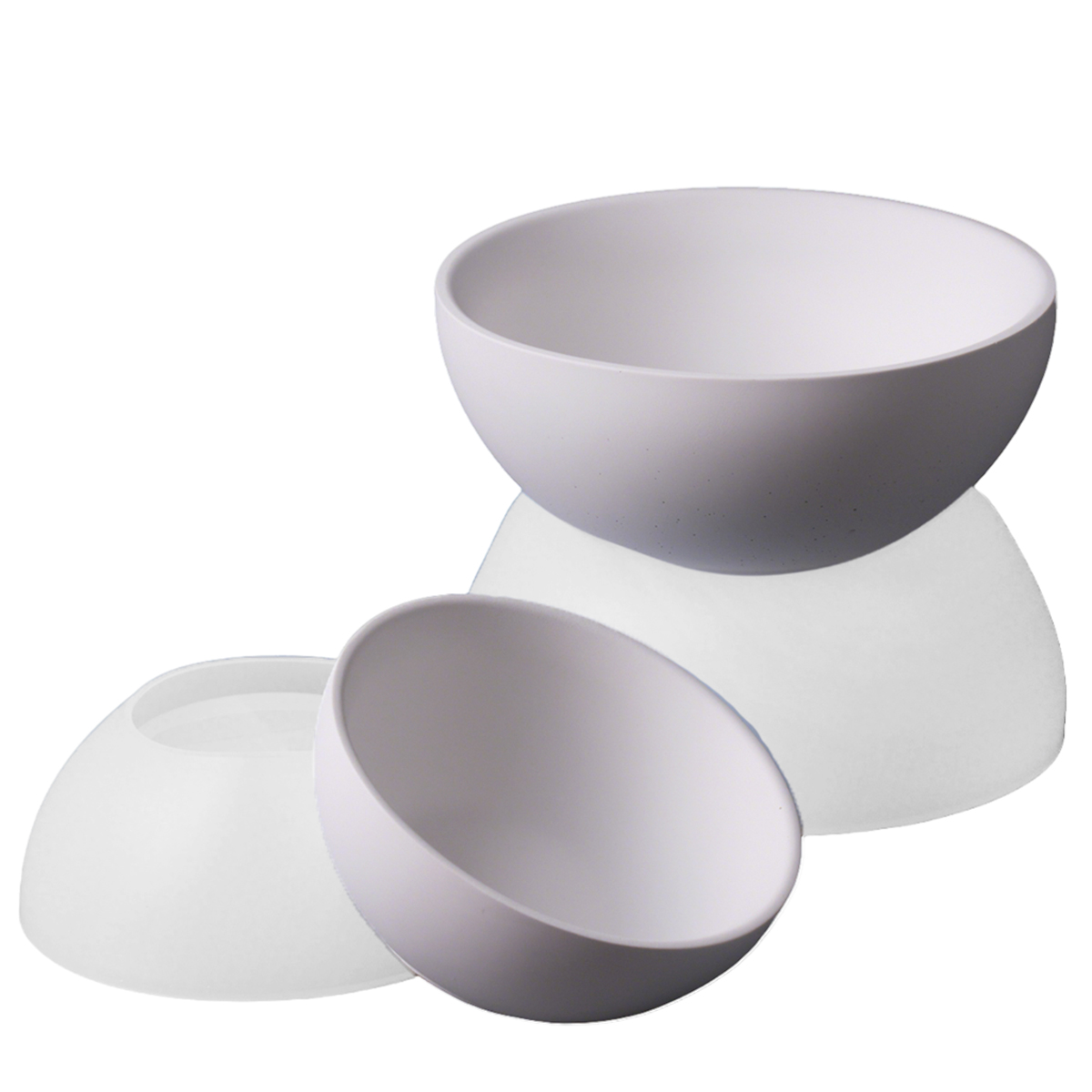 Coaster Mold Round - وعاء تخزين الخرسانة قالب من السيليكون