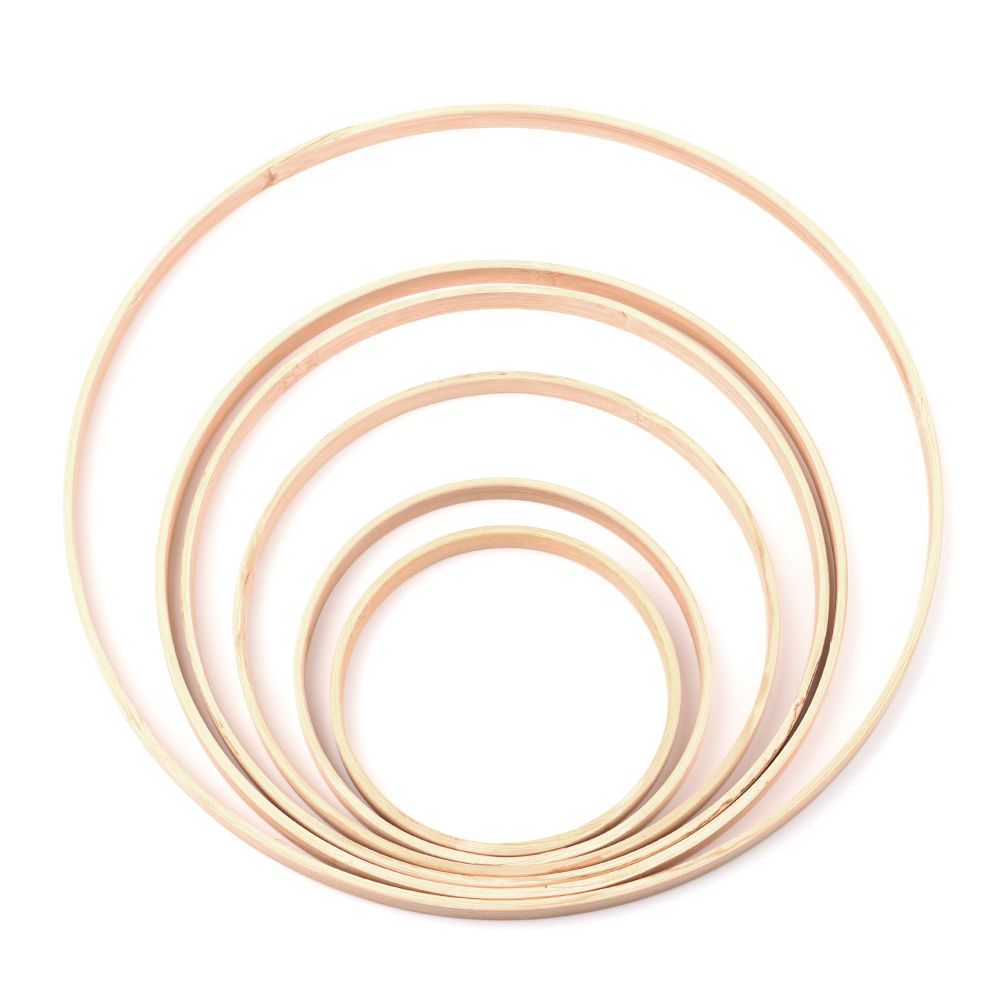 10 قطعة 10/12/15/18/20/26 سنتي - مراجعة Wood Ring Blank وسعره