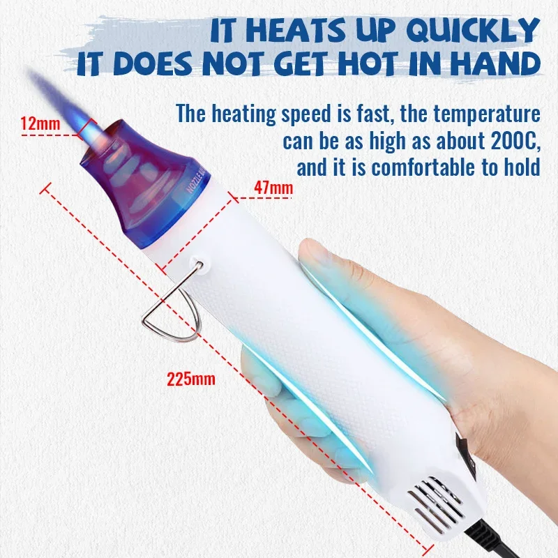 المنزلية متعددة الأغراض الحرار - مراجعة Heat Gun Small وسعره