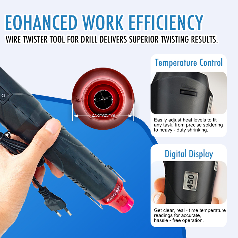 220 فولت مسدس هواء ساخن لحام د - مراجعة Heat Gun Small وسعره