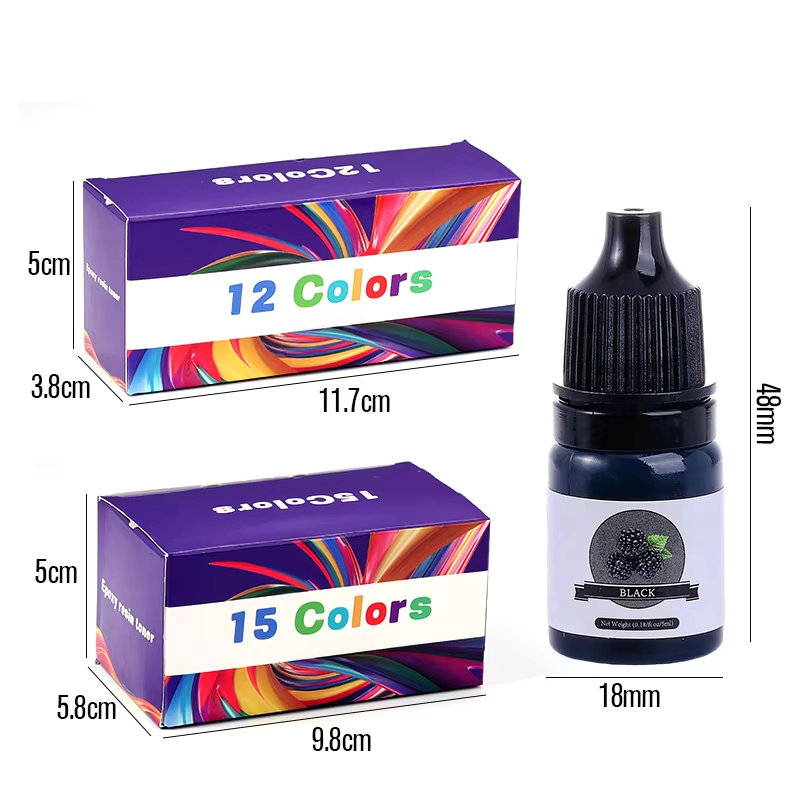 صبغة ألوان راتنجات الايبوكسي 2 - مراجعة Epoxy Uv Resin Kit وسعره