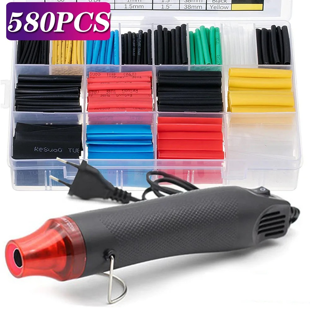 مجموعة أنابيب حرارية قابلة للا - مراجعة Heat Gun Small وسعره