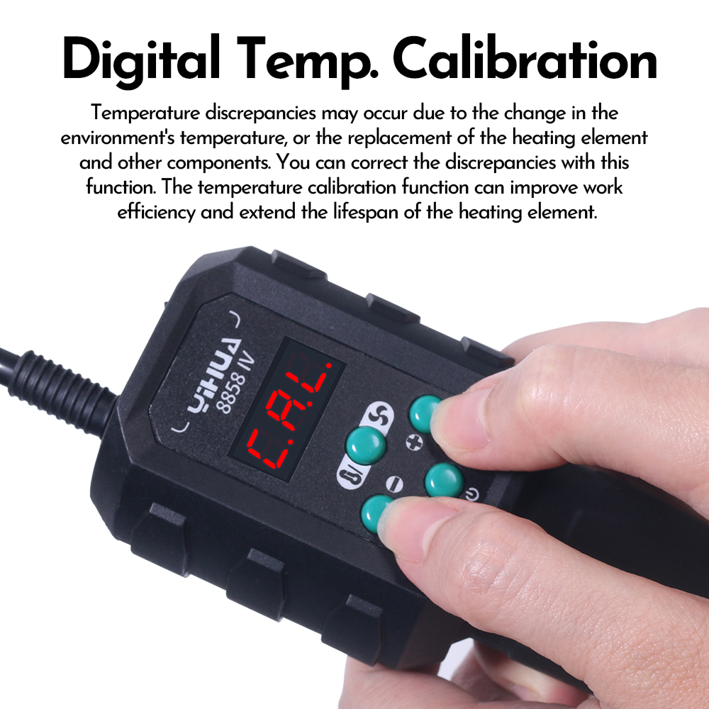 YIHUA مسدس هواء ساخن درجة الحر - مراجعة Heat Gun Small وسعره