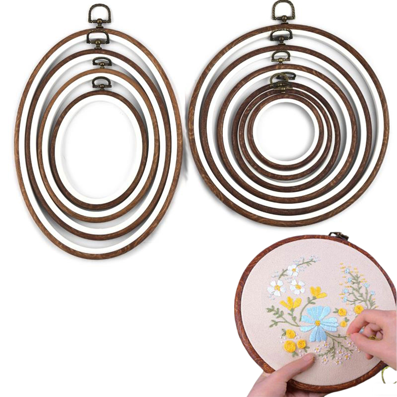 10 قطعة أداة الخياطة مستديرة ا - مراجعة Wood Ring Blank وسعره