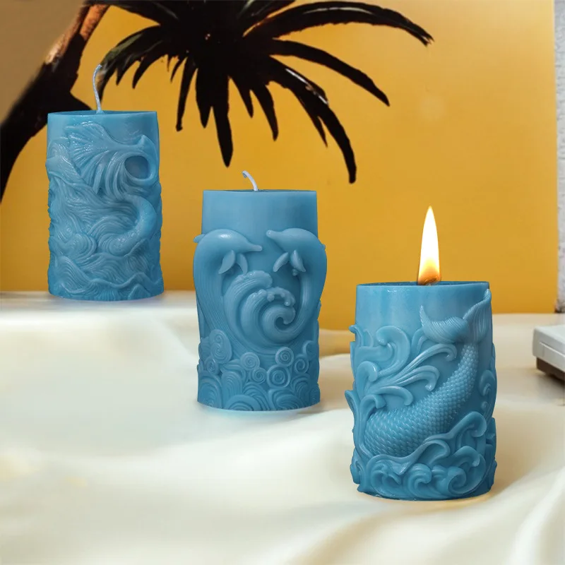 2024 موجة المحيط رغوة شمعة أسط - مراجعة Resin Ocean Wave Mold وسعره