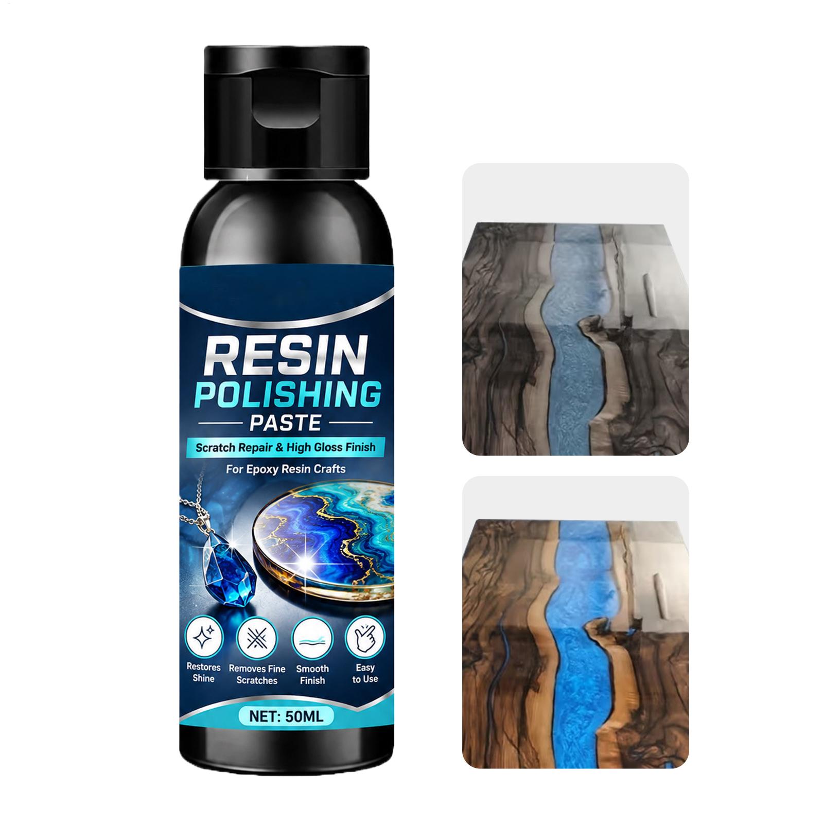 معجون تلميع وصقل الراتنج 50 مل - مراجعة Resin Craft Workshop وسعره