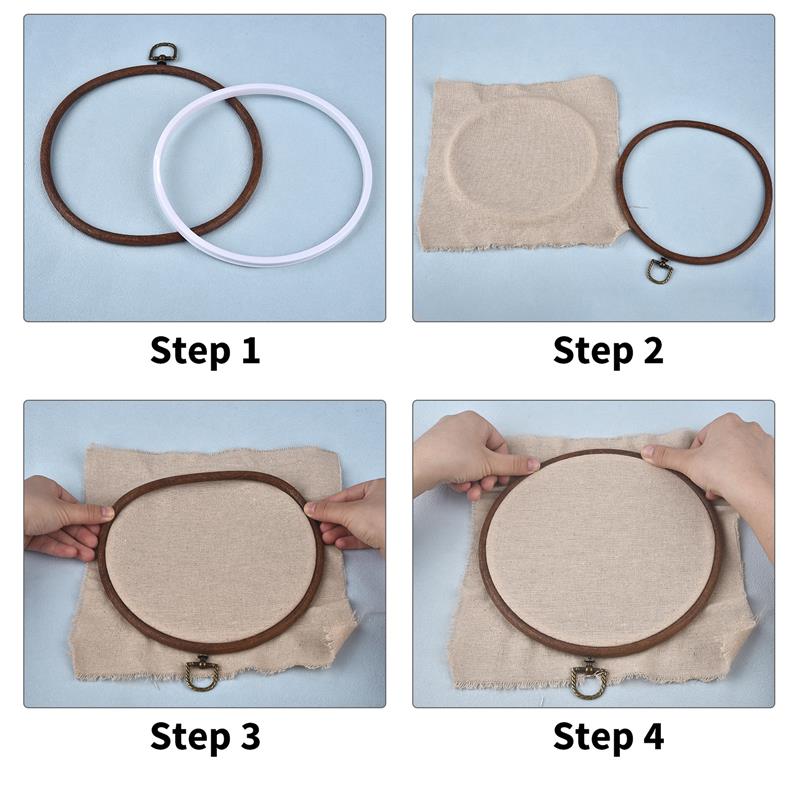 مجموعة أدوات خياطة: إطارات تطر - مراجعة Wood Ring Blank وسعره