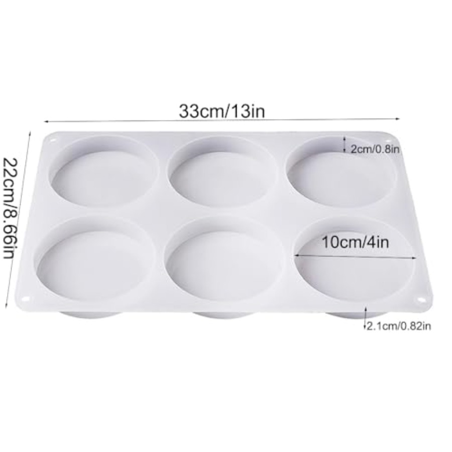 قوالب سيليكون دائرية عميقة بـ  - مراجعة Coaster Mold Round وسعره