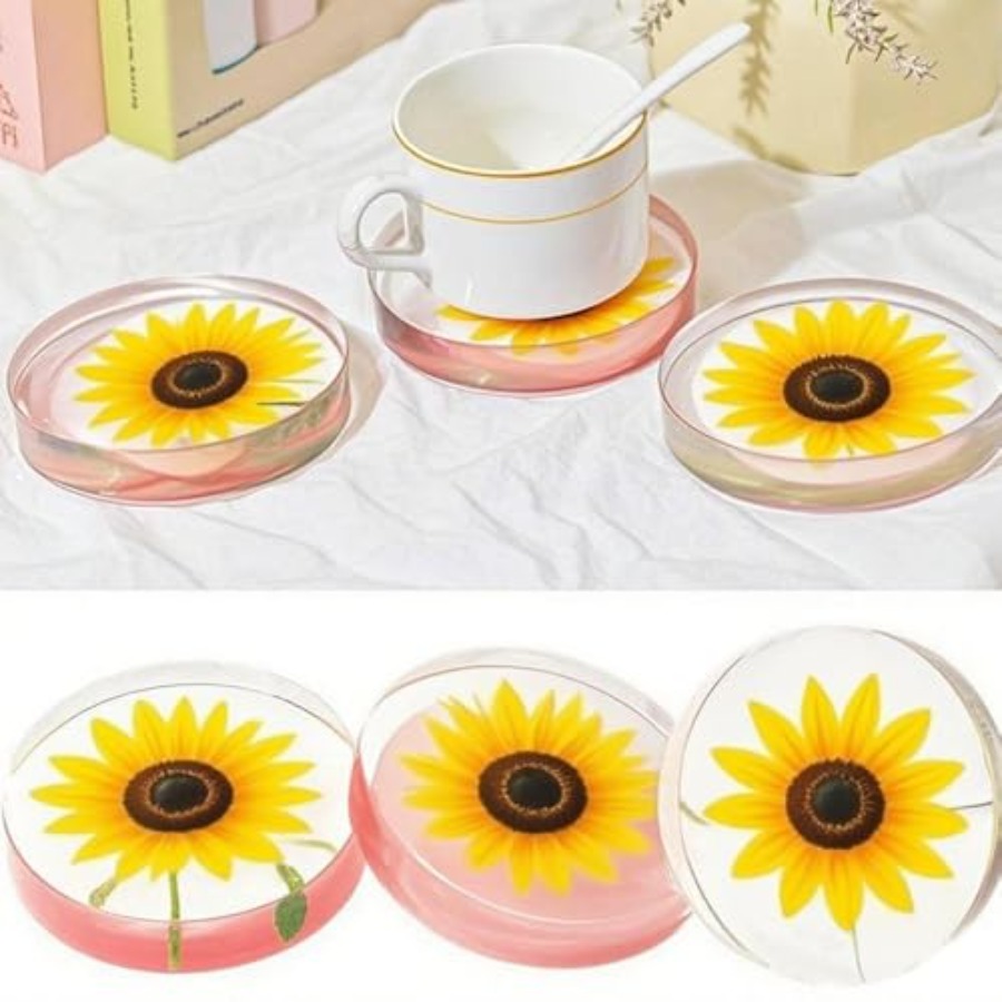 قوالب سيليكون دائرية عميقة بـ  - مراجعة Coaster Mold Round وسعره