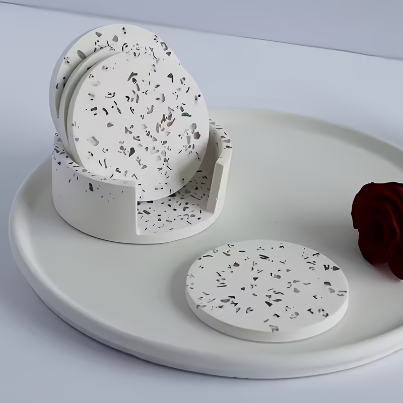مجموعة قوالب سيليكون دائرية لص - مراجعة Coaster Mold Round وسعره