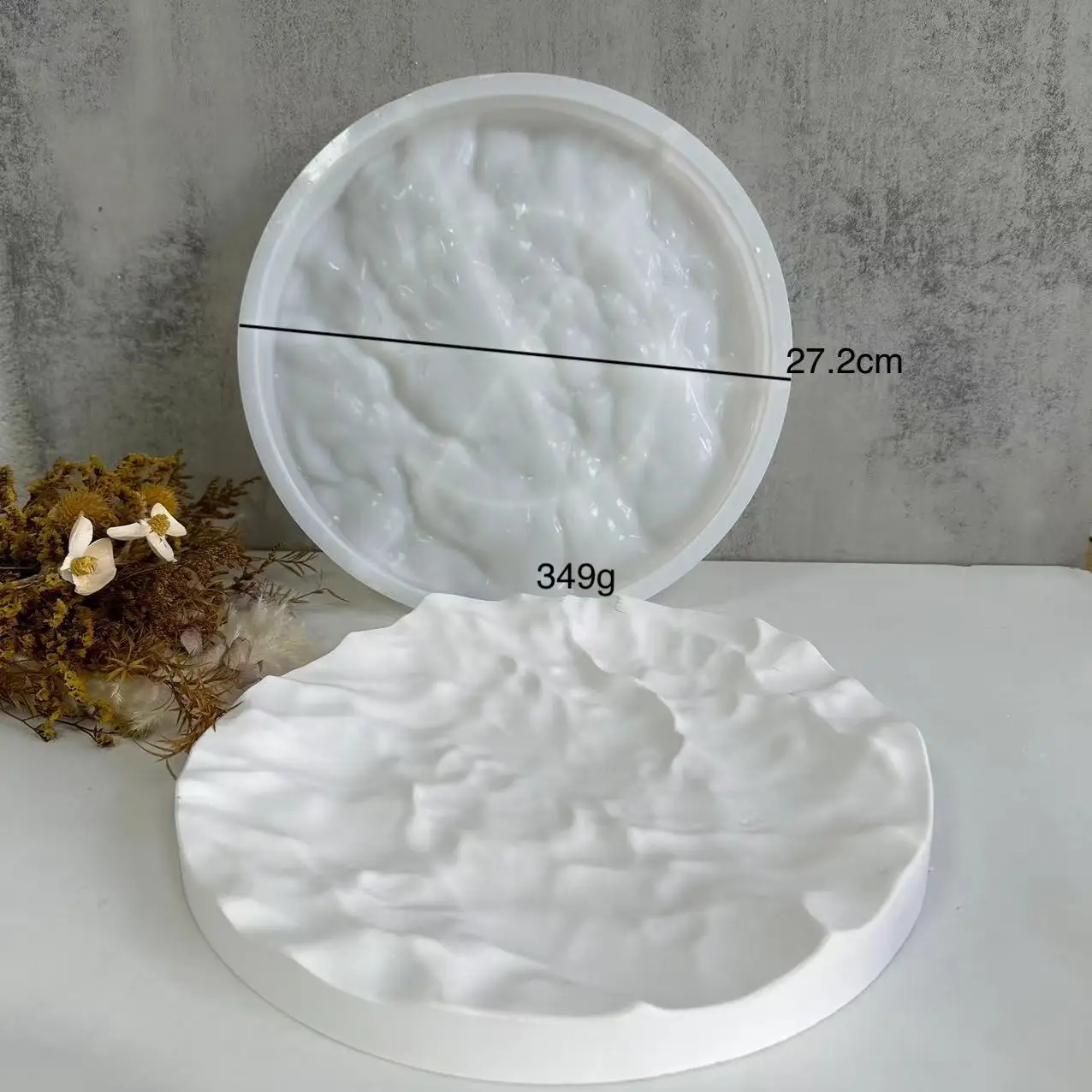 غير النظامية موجات المحيط قالب - مراجعة Coaster Mold Round وسعره