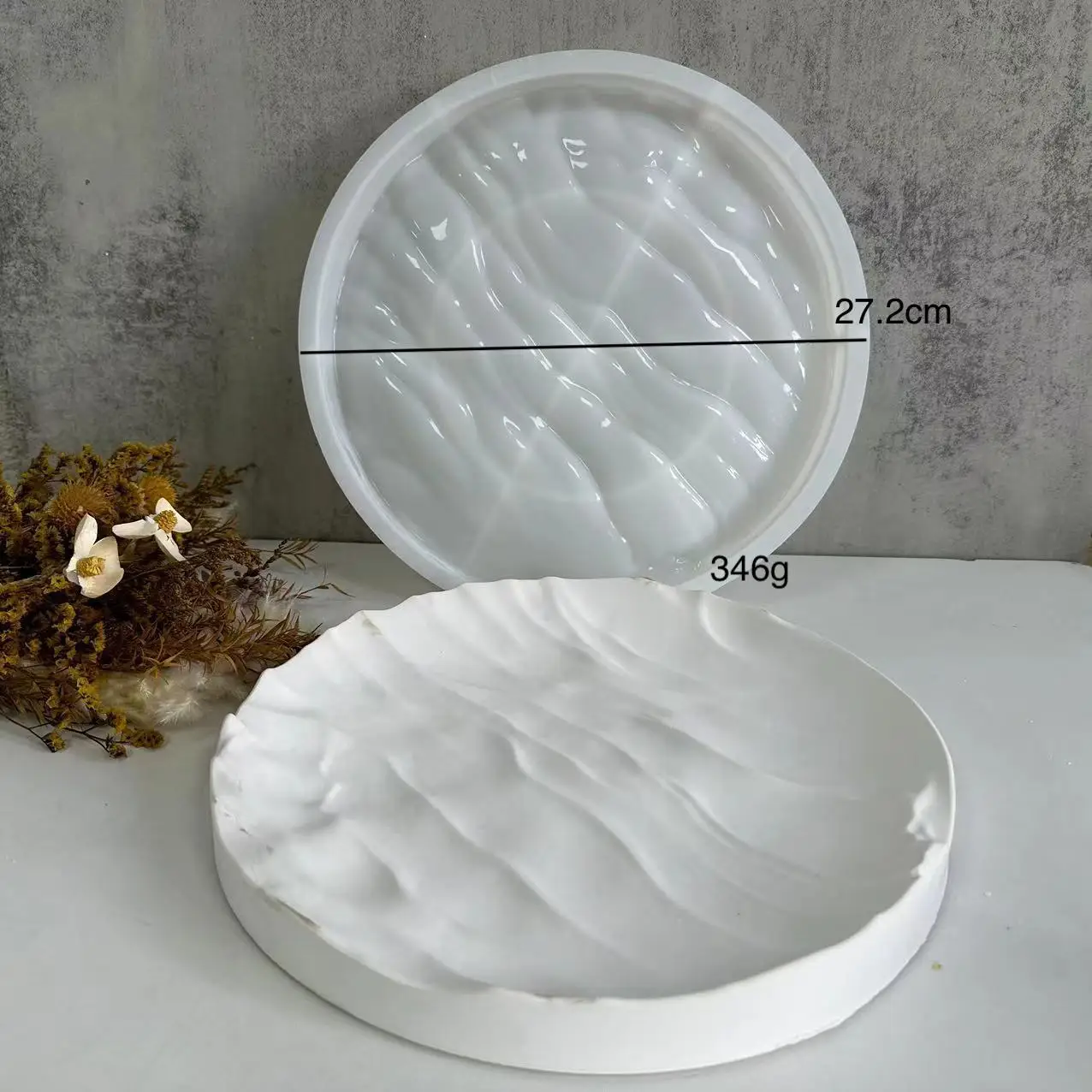 غير النظامية موجات المحيط قالب - مراجعة Coaster Mold Round وسعره