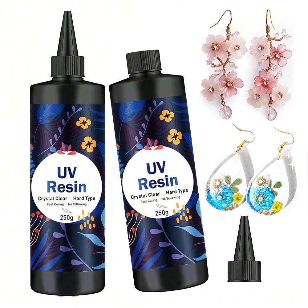 250 جم/500 جم من الراتنج الشفا - مراجعة Resin Jewelry Kit وسعره