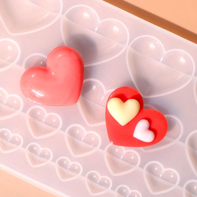 قالب سيليكون على شكل قلب بثلاث - مراجعة Resin Craft Workshop وسعره