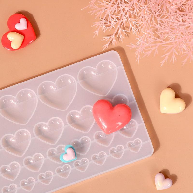 قالب سيليكون على شكل قلب بثلاث - مراجعة Resin Craft Workshop وسعره