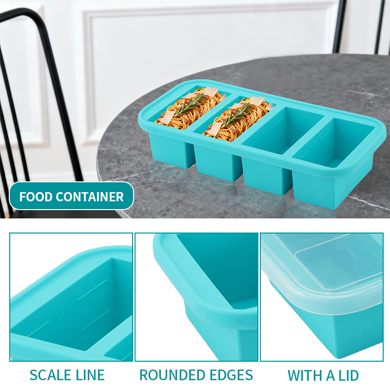 قالب صينية فريزر سيليكون مكون  - مراجعة Serving Tray Mold وسعره