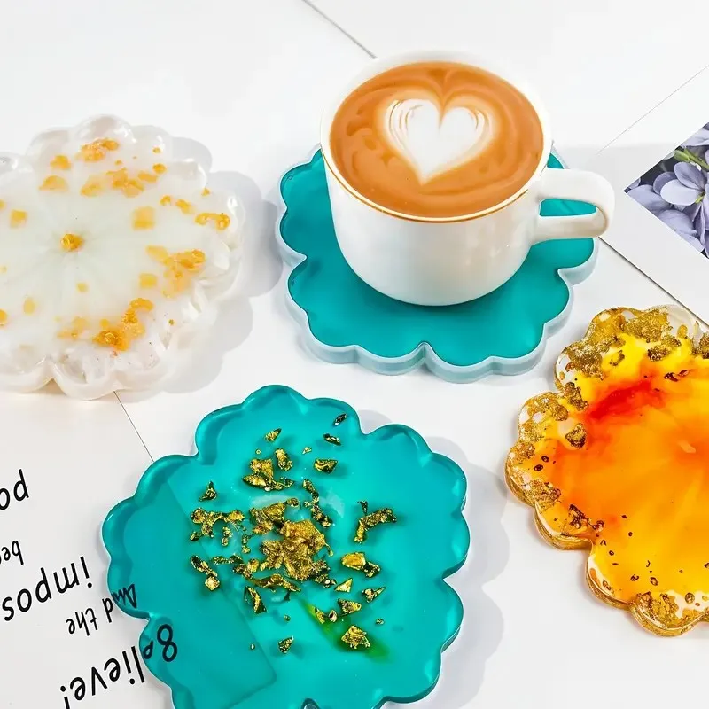 قالب سيليكون على شكل زهرة السا - مراجعة Geode Mold Silicone وسعره