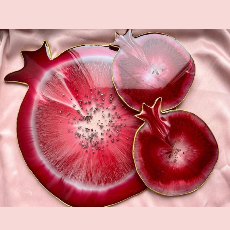 x6he pomegranate Geode igate e - مراجعة Geode Mold Silicone وسعره