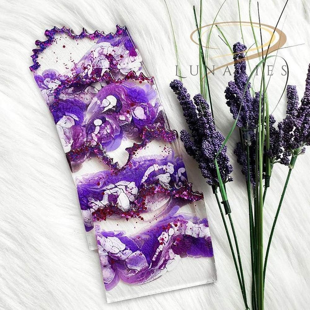 قالب سيليكون لصنع حامل أكواب ب - مراجعة Resin Ocean Wave Mold وسعره