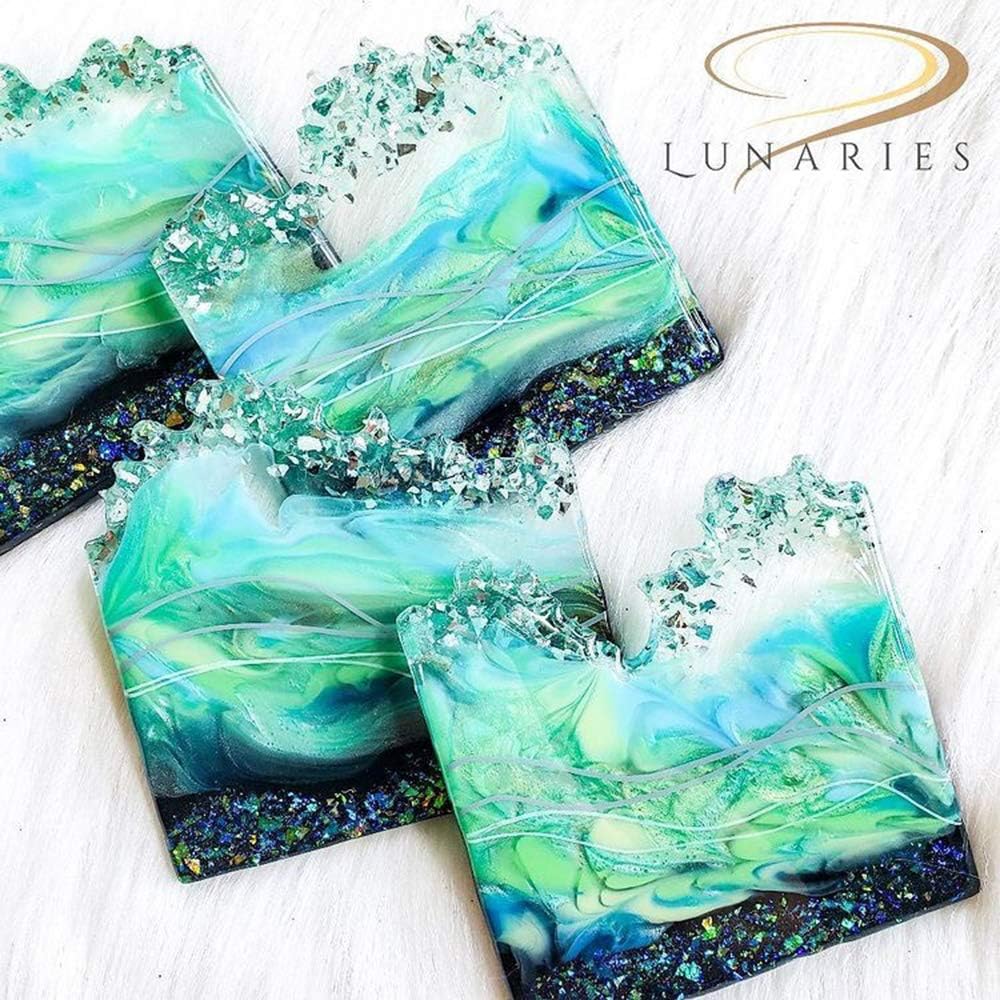 قالب سيليكون لصنع حامل أكواب ب - مراجعة Resin Ocean Wave Mold وسعره