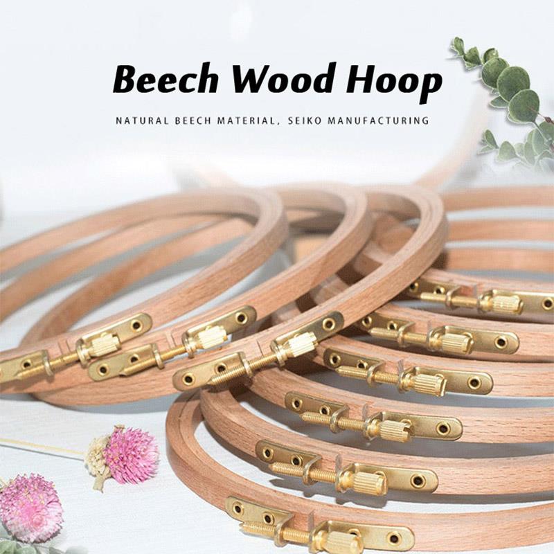 طوق تطريز خشبي عالي الجودة من  - مراجعة Wood Ring Blank وسعره