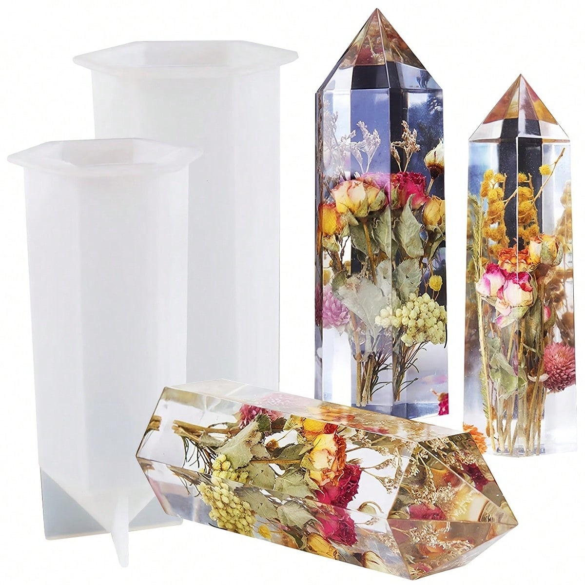 قالب سيليكون لصب الراتنج على ش - مراجعة Flower Preservation Resin وسعره