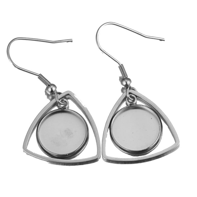 10 قطعة صينية من الفولاذ المقا - مراجعة Bezels Set Pendant وسعره