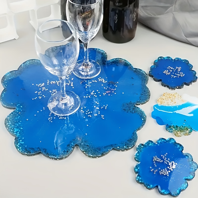 5 قطع قالب سيليكون لقاعدة كوب  - مراجعة Flower Preservation Resin وسعره