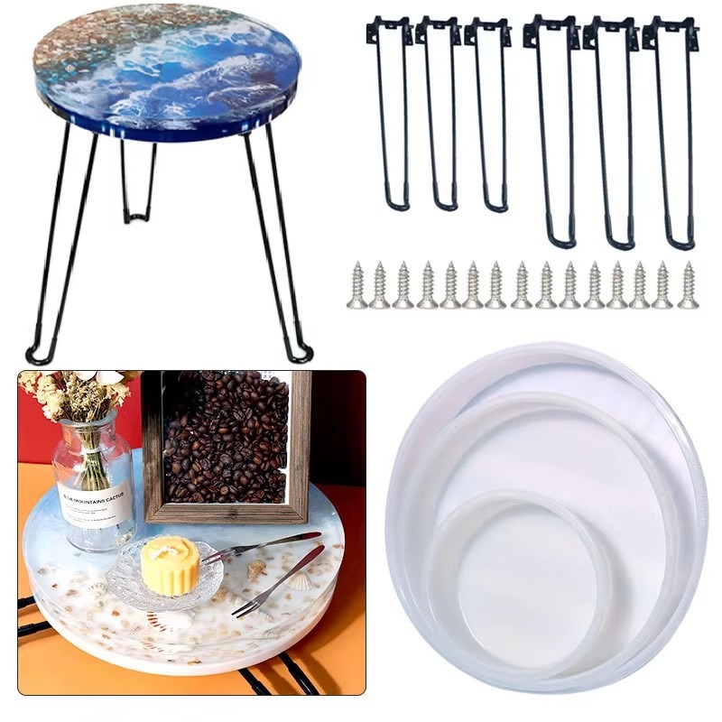 صينية مستديرة كبيرة UV الراتنج - مراجعة Coaster Mold Round وسعره