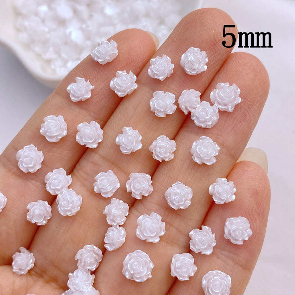 مجموعة زهور بيضاء من الراتنج ا - مراجعة Flower Preservation Resin وسعره