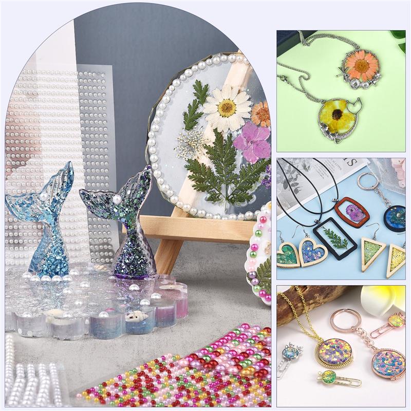 الأشعة فوق البنفسجية الراتنج ك - مراجعة Resin Jewelry Kit وسعره