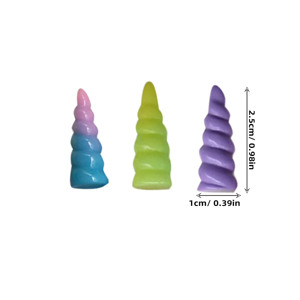 10 قطع من قرون اليونيكورن المص - مراجعة Resin Craft Supplies وسعره
