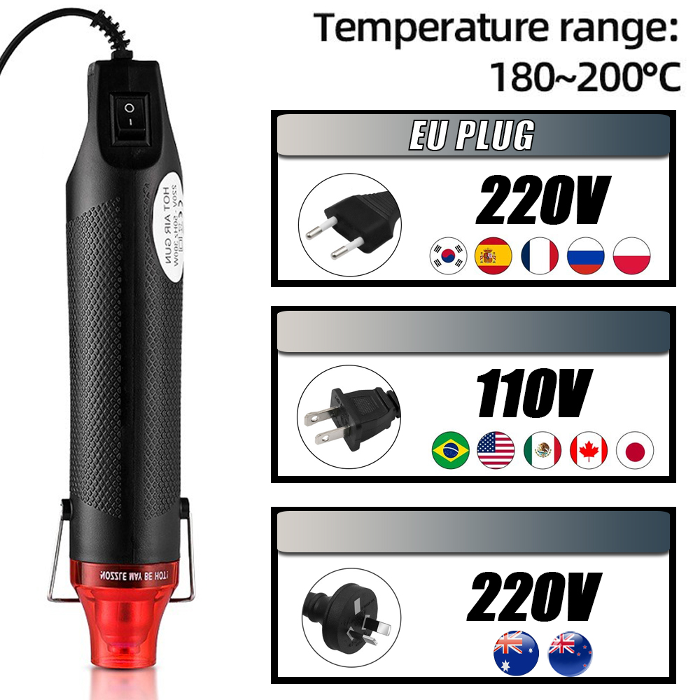 300 واط مسدس هواء ساخن سخان صغ - مراجعة Heat Gun Small وسعره